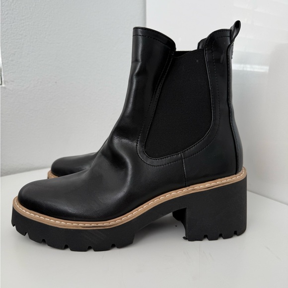 NWOT Dolce Vita Tobias Black Women's Ankle Boots size 9 - Picture 6 of 7